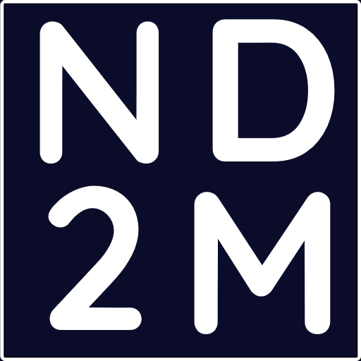 nd2m logo